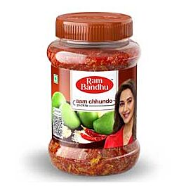 Achetez Rambandhu Mangue Chundo Pickle, 200g en ligne – avec Ekirana pour juste 2,99 € /