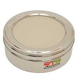 Achetez Boîte Masala en Acier Inoxydable - Couvercle Transparent - 20cm en ligne – avec Ekirana pour juste 25,99 € /