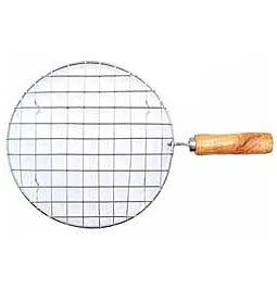 Stainless Steel Wire Roaster with Wooden Handle