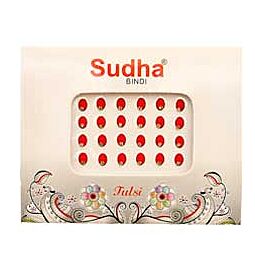 Shop Sudha Fancy Bindi Stickers, Red Oval online – with Ekirana for Just €2.25 /