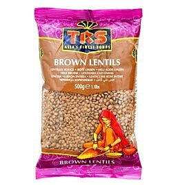 TRS Brown Lentils Whole (Masoor Whole), 500g