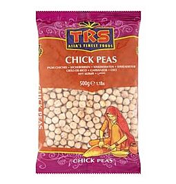 Shop TRS White Chick-Peas (white chana), 500g online – with Ekirana for Just €2.85 /