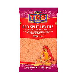 Achetez TRS Lentilles Rouges (Masoor -Split), 500g en ligne – avec Ekirana pour juste 2,60 € /