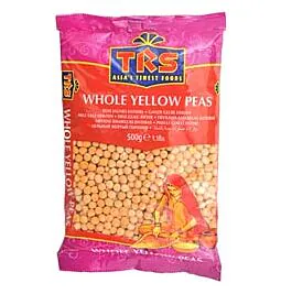 TRS Whole Dried Peas (Yellow), 500g
