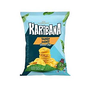 Karibana Banana Chips - Tangy Mint, 150g
