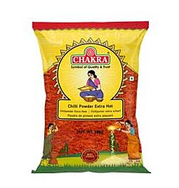 Kaufen Sie Chakra Chilipulver – Extra Scharf, 100g online ein –mit Ekirana für nur 1,75 € / 0,99 €