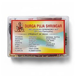 Shop Durga Puja Shringar Kit (24 items) online – met Ekirana voor alleen maar € 10,99 /