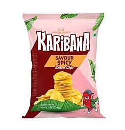 Shop Karibana Banana Chips - Savoury Spicy, 150g online – with Ekirana for Just €2.25 /