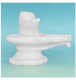 Achetez Marbre blanc (Sangmarmar) Shivling en ligne – avec Ekirana pour juste 54,95 € /