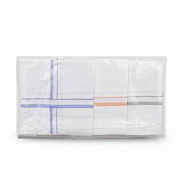 Kaufen Sie Gestreifte Baumwoll-Herrentaschentücher, 6er-Set online ein –mit Ekirana für nur 4,99 € /