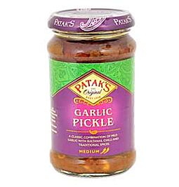 Achetez Pickles à l'ail Patak's - moyennement pimenté, 300g en ligne – avec Ekirana pour juste 3,99 € /